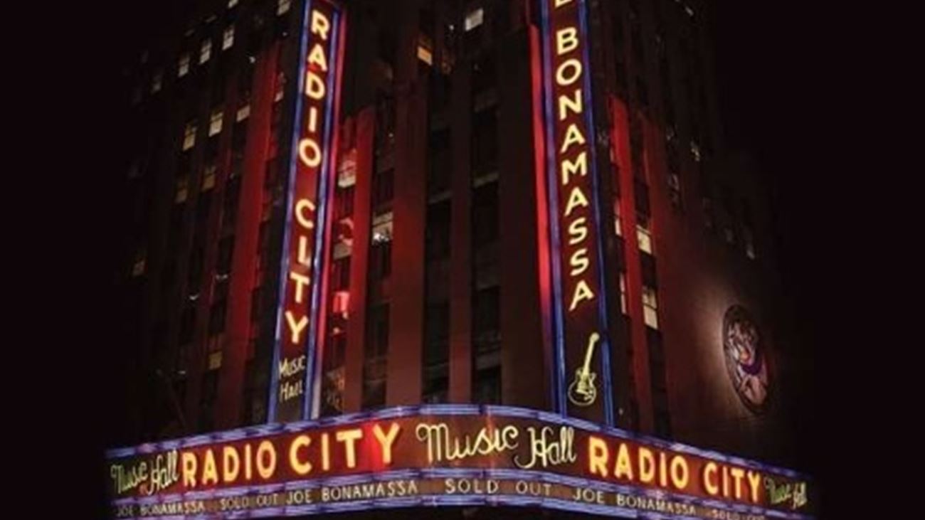 Live at Radio City Hall, dvd/cd - Joe Bonamassa