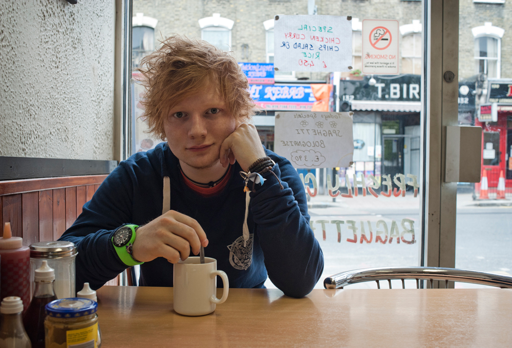 Storsælgende Ed Sheeran gæster Danmark